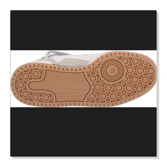 ✨ ADIDAS ✨ Forum Mid Sneaker in White/ Linen Green - [Women's size 5] - Picture 5 of 16